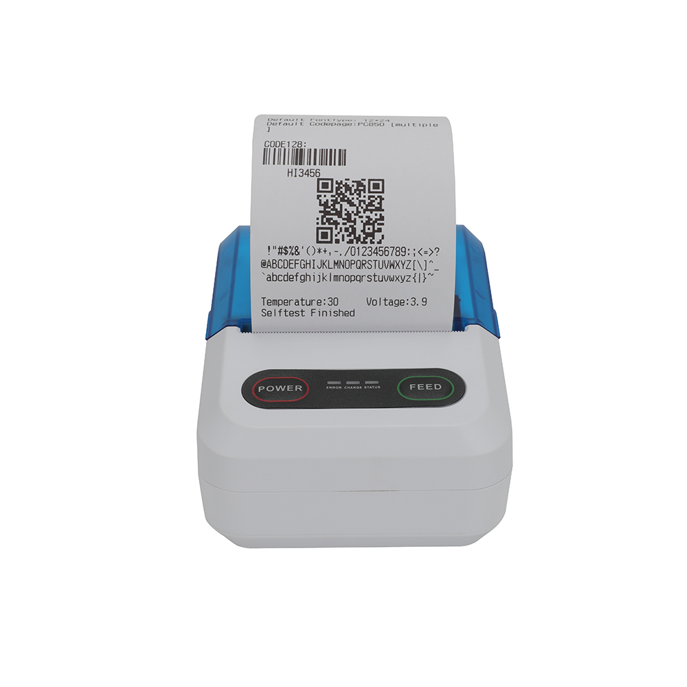Impressora térmica Bluetooth de 2 polegadas Impressora térmica Bluetooth de 2 polegadas